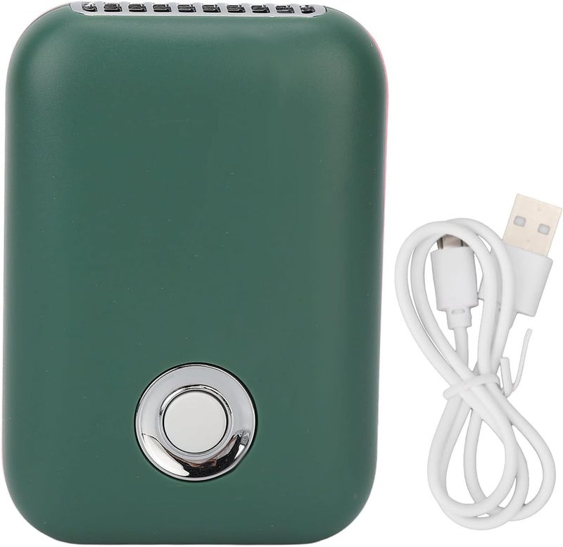 woobles Eyelash Dryer Fan, Mini Eyelash Fan Air Conditioning USB Rechargeable Portable Fan for Eyelash Extension Dryer, Eyelash Blow Dryer Lash Fan Dryer(Green) - Image 1